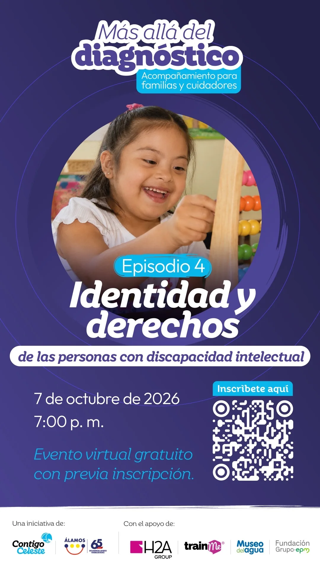 Afiche del Episodio 4: Identidad y derechos de las personas con discapacidad intelectual